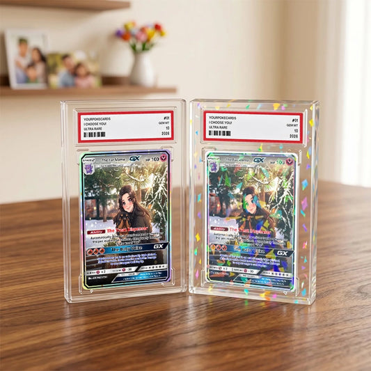 Custom Dog & Cat Mom Poke Cards - Personalized Fur Mama Trading Card - Anime Pet Portrait Gift For Her - YPC-402