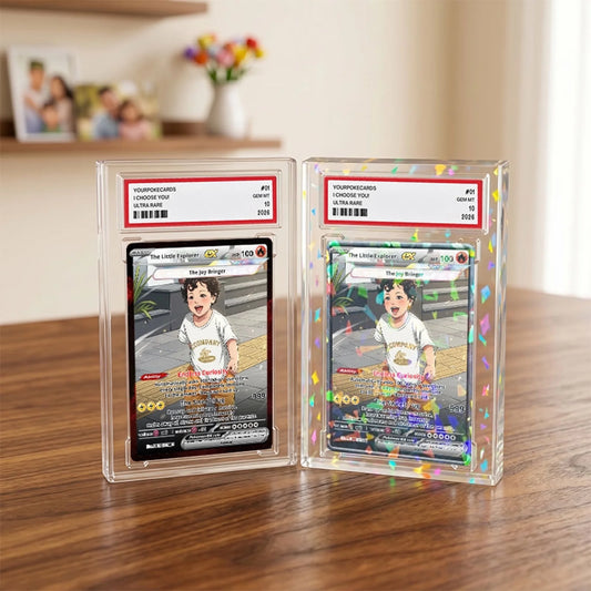 Custom Pokemon Cards Birthday Gift For Kid, Personalized Pokemon Card Custom Animated Style, Customizable Pokemon Cards - YPC-43 (4)