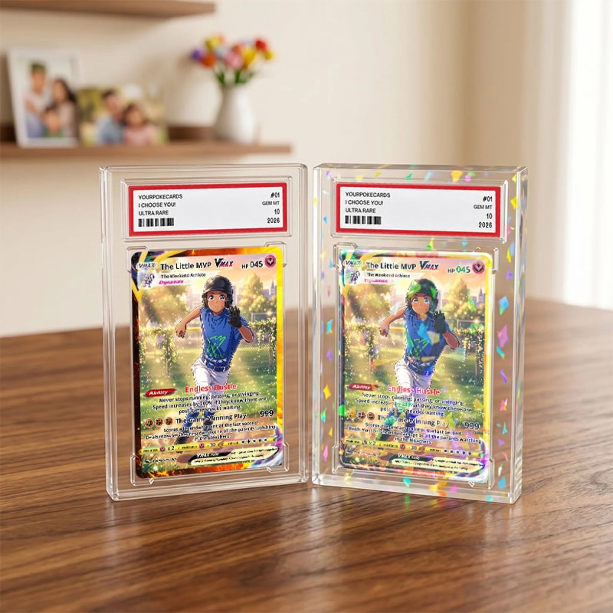 Custom Pokemon Cards Youth Sports Gift, Personalized Pokemon Card Custom Animated Style, Customizable Pokemon Cards - YPC-46 (4)