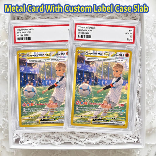 Custom Pokemon Card Youth Soccer MVP Gift, Personalized Kids Back to School Trading Card - YPC-74 (5)