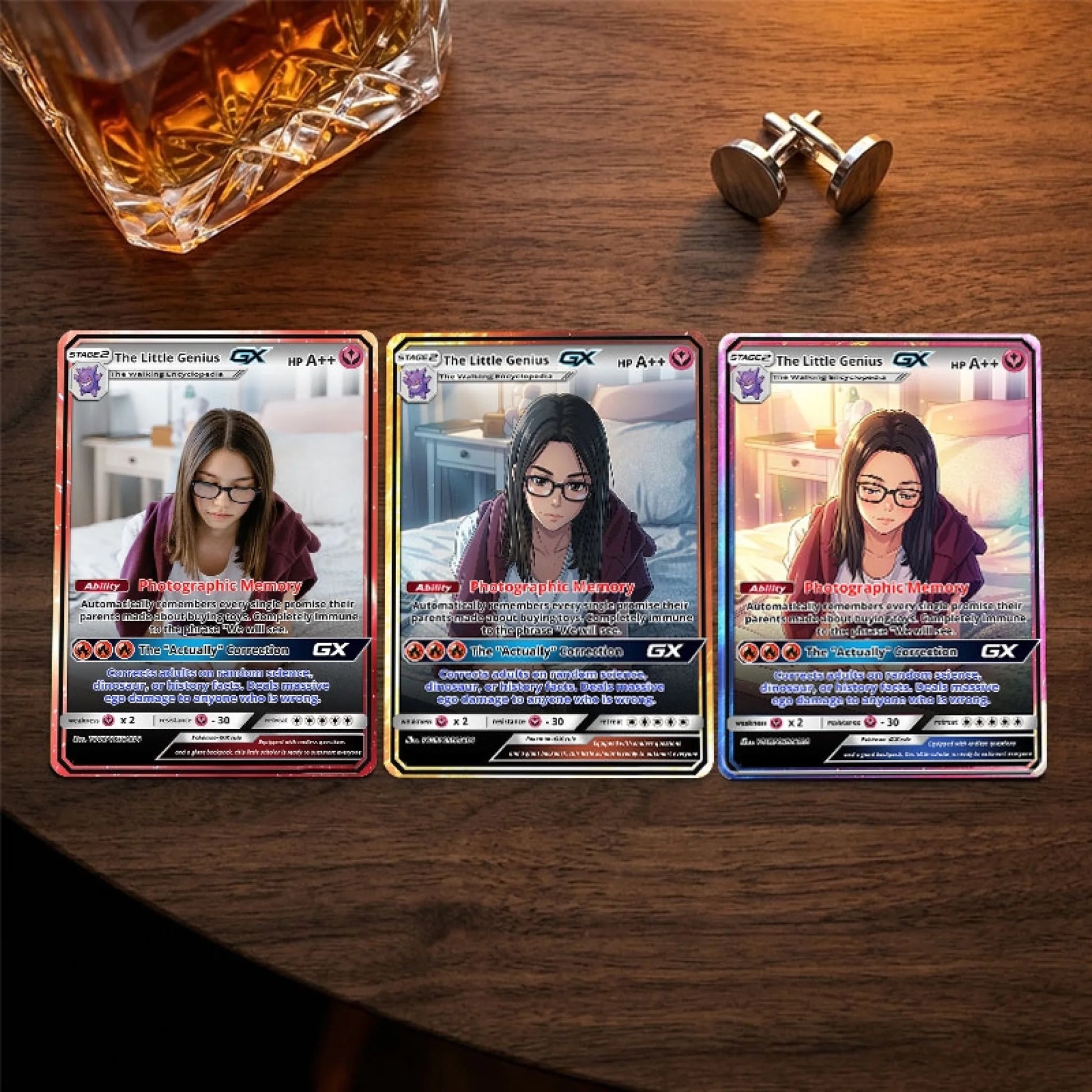 Custom Pokemon Cards Smart Kid Gift, Personalized Pokemon Card Custom Animated Style, Customizable Pokemon Cards - YPC-45 (3)