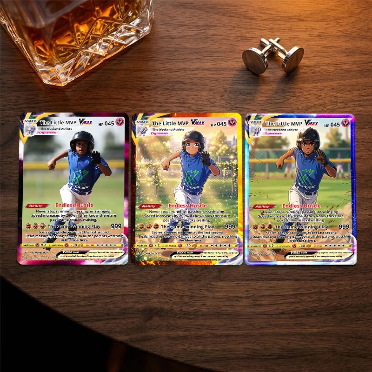 Custom Pokemon Cards Youth Sports Gift, Personalized Pokemon Card Custom Animated Style, Customizable Pokemon Cards - YPC-46 (3)