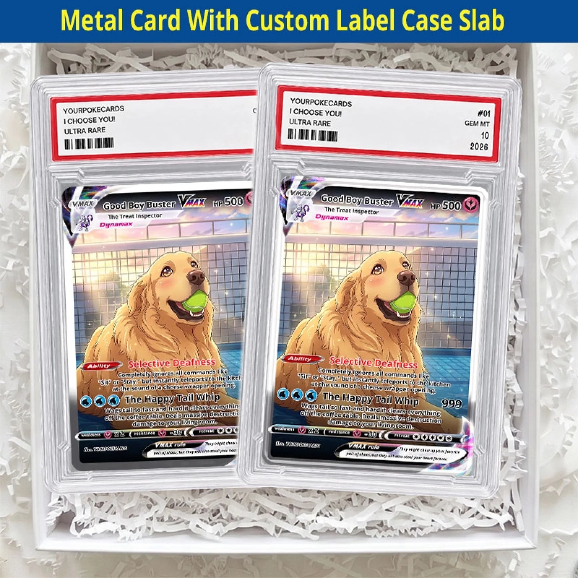 Custom Pokemon Cards Funny Dog Gift, Personalized Pokemon Card Custom Animated Style, Customizable Pokemon Cards - YPC-52 (4)