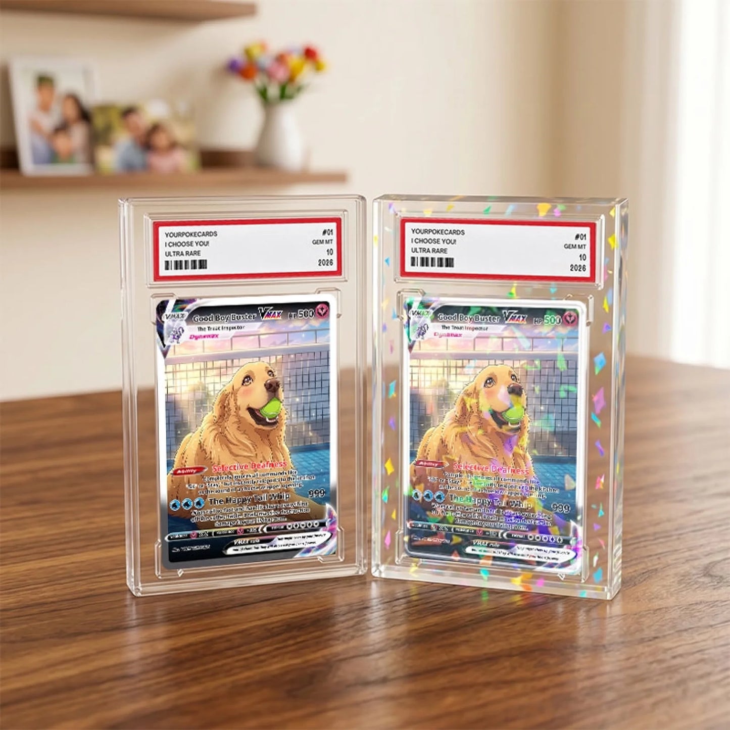 Custom Pokemon Cards Funny Dog Gift, Personalized Pokemon Card Custom Animated Style, Customizable Pokemon Cards - YPC-52 (3)