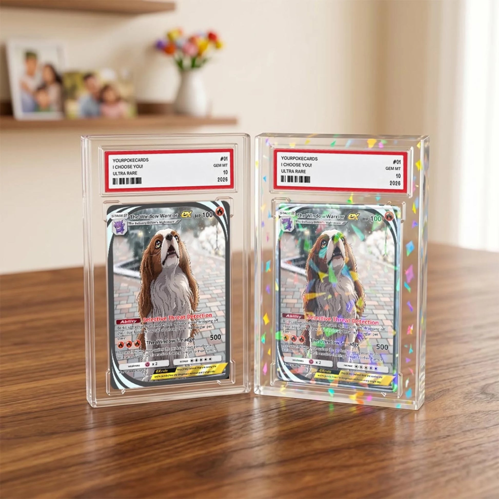 Pet Pokemon Cards Custom Funny Guard Dog Gift, Custom Pokemon Card Pet Animated Style, Customized Pokemon Cards - YPC-64 (4)