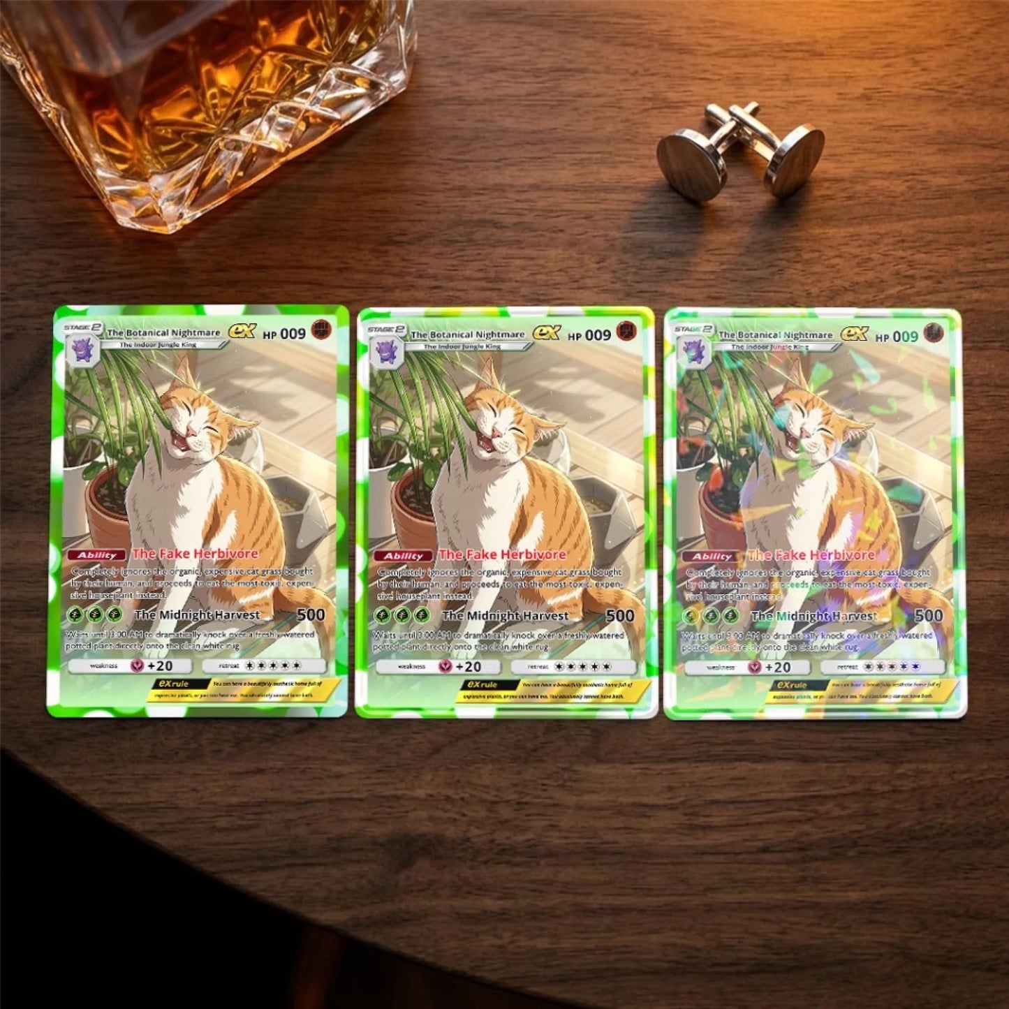 Pet Pokemon Cards Custom Funny Cat Gift, Custom Pokemon Card Pet Animated Style, Customized Pokemon Cards - YPC-66 (3)
