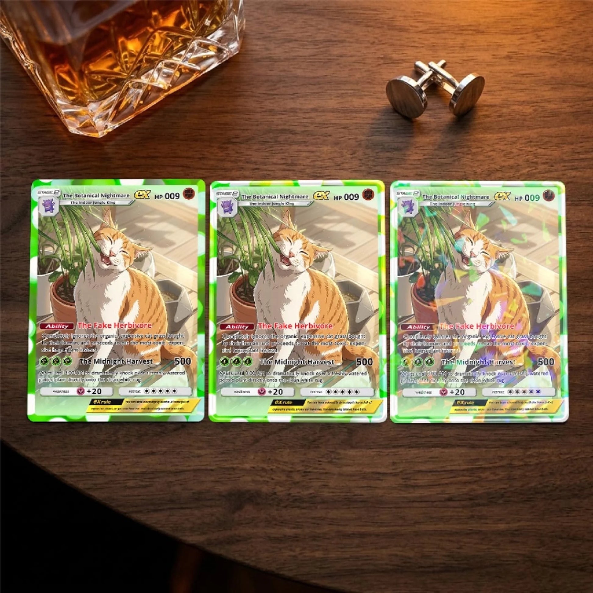 Pet Pokemon Cards Custom Funny Cat Gift, Custom Pokemon Card Pet Animated Style, Customized Pokemon Cards - YPC-66 (3)