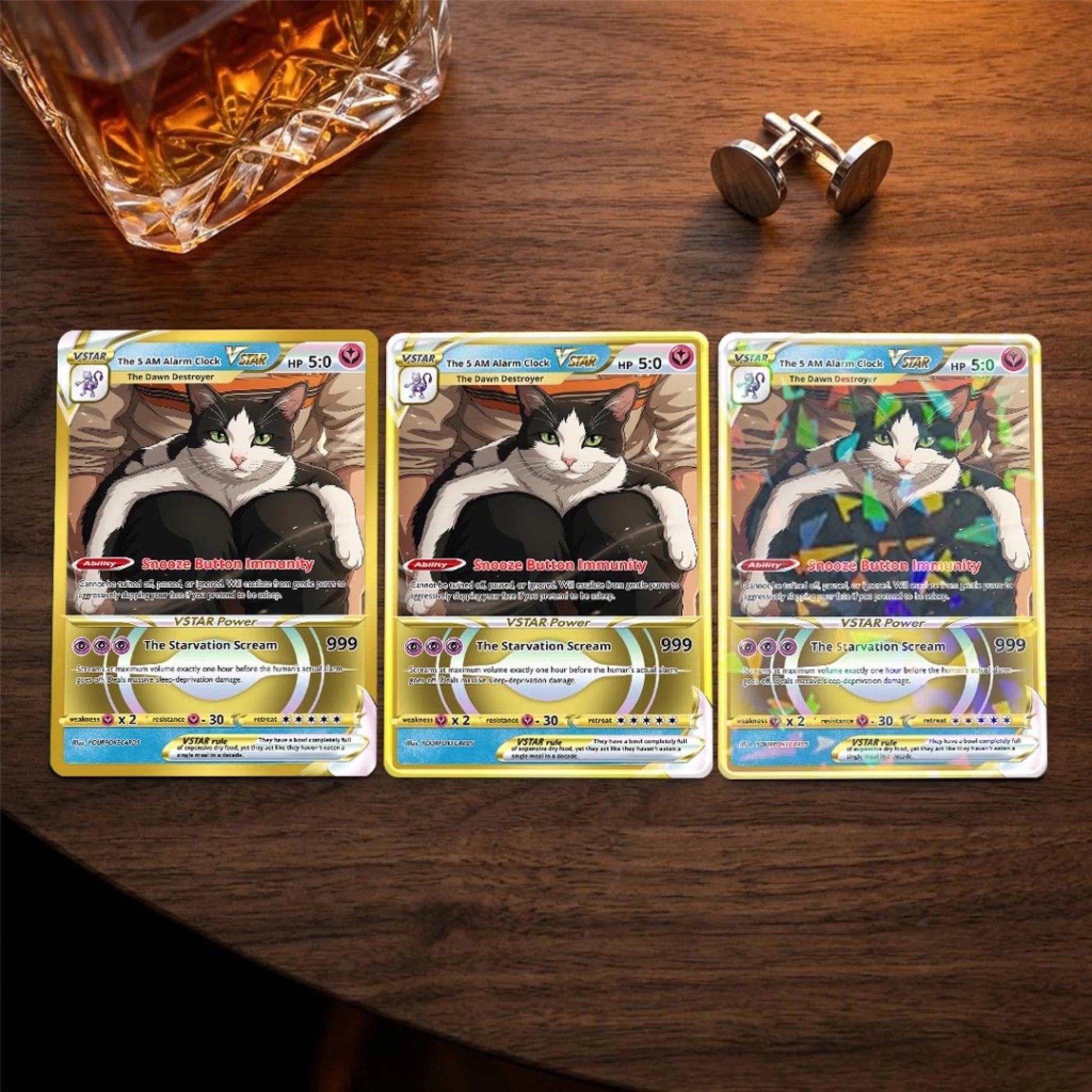 Pet Pokemon Cards Custom Funny Cat Gift, Custom Pokemon Card Pet Animated Style, Customized Pokemon Cards - YPC-68 (3)