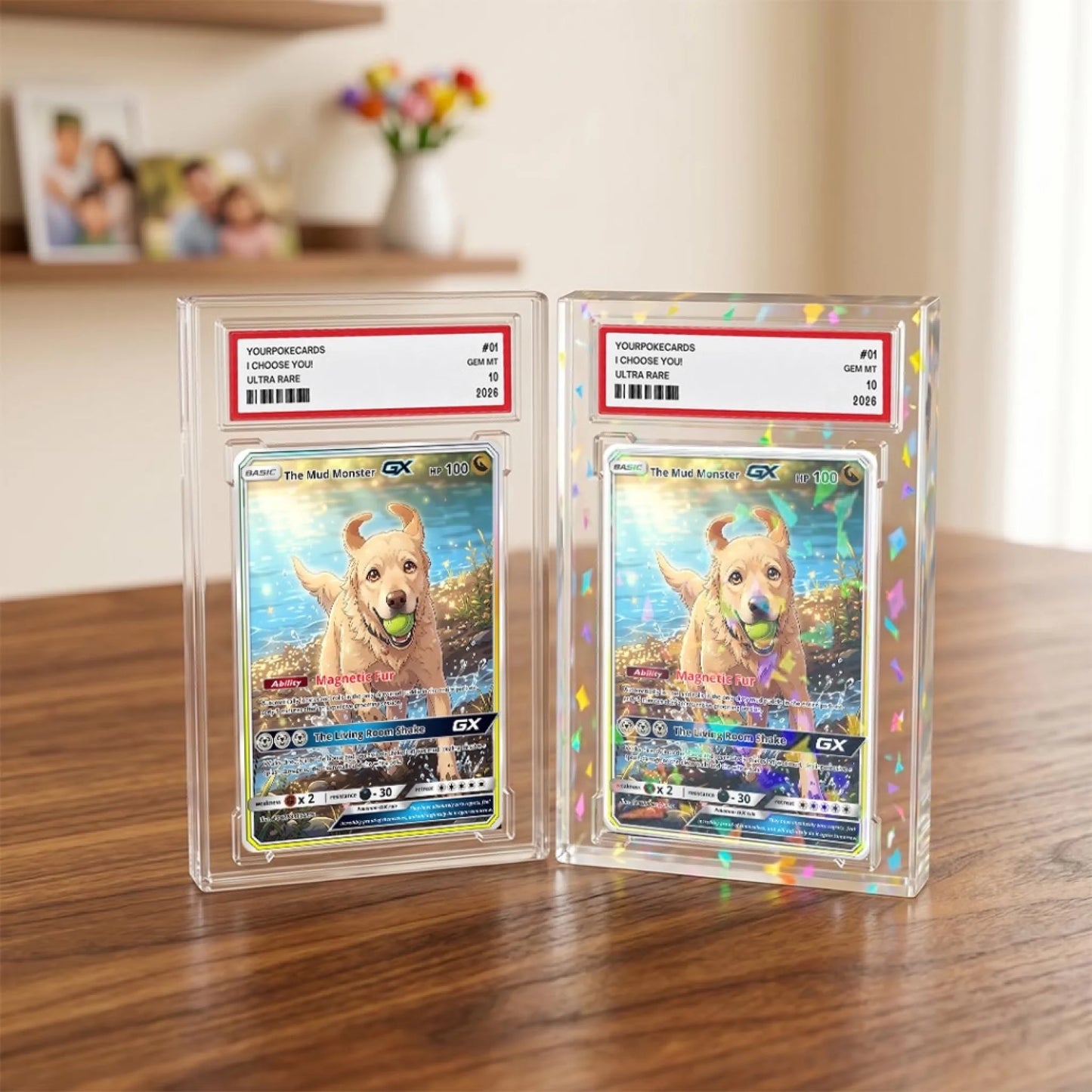 Pet Pokemon Cards Custom Funny Dirty Dog Gift, Custom Pokemon Card Pet Animated Style, Customized Pokemon Cards - YPC-69 (4)