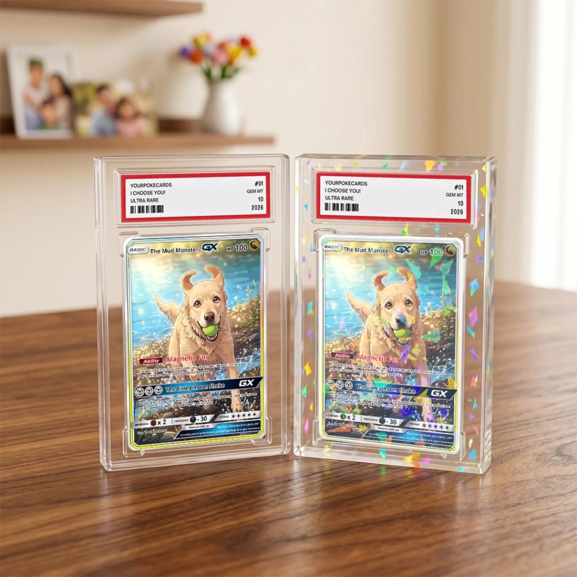 Pet Pokemon Cards Custom Funny Dirty Dog Gift, Custom Pokemon Card Pet Animated Style, Customized Pokemon Cards - YPC-69 (4)