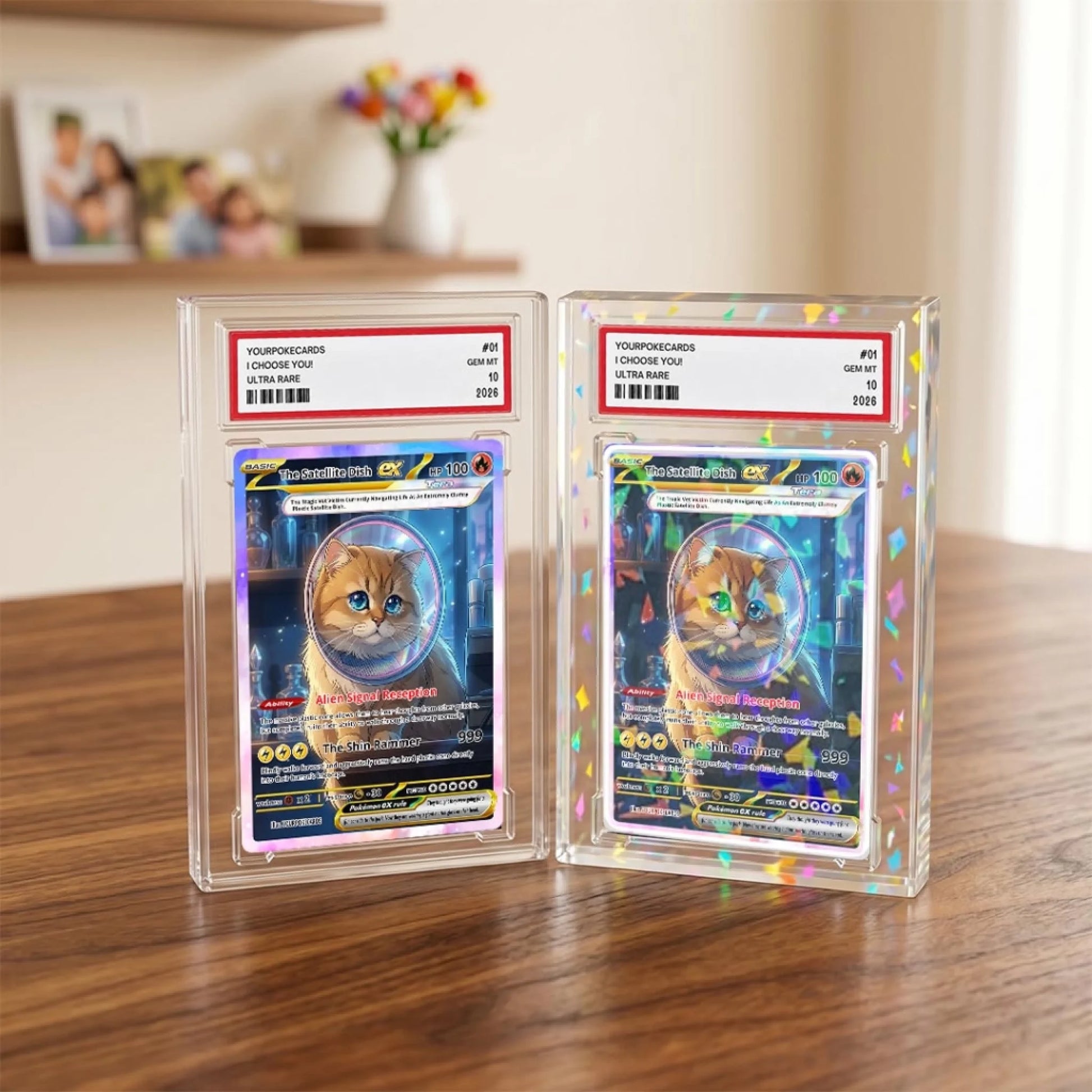 Pet Pokemon Cards Custom Cone of Shame Gift, Custom Pokemon Card Pet Animated Style, Customized Pokemon Cards - YPC-70 (4)