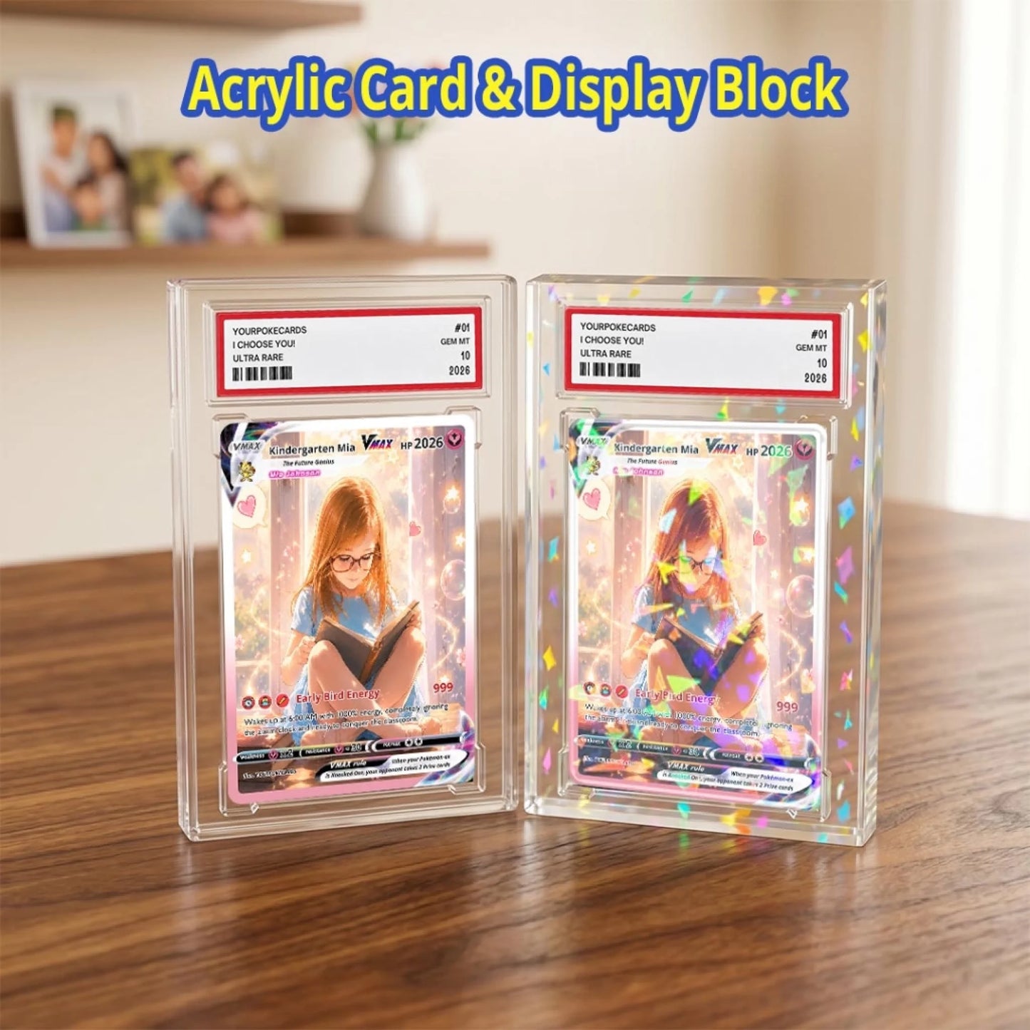 Back to School Custom Pokemon Card First Day of School Gift, Personalized Kids Milestone Trading Card - YPC-73 (4)