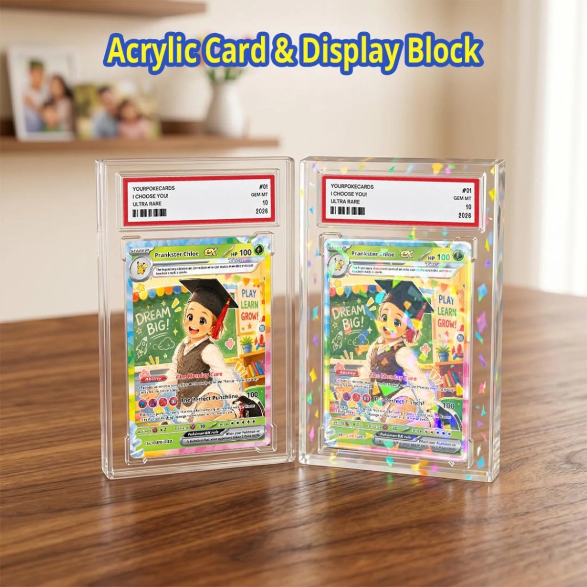 Back to School Custom Pokemon Card Classroom Comedian Gift, Funny Personalized Kids Trading Card - YPC-76 (2)